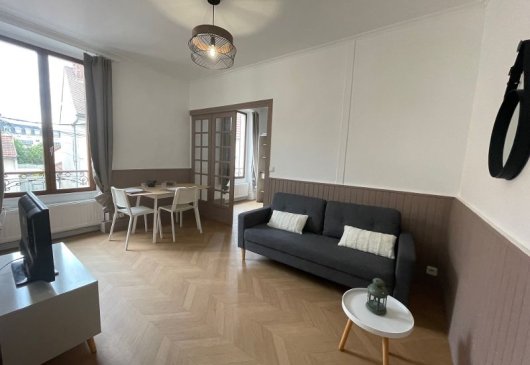 Renovated 2-room apartment in town