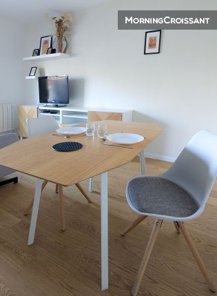 New Cosy 2P top floor terrace