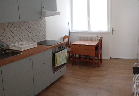 Bord de Saône, equipped 2-room flat