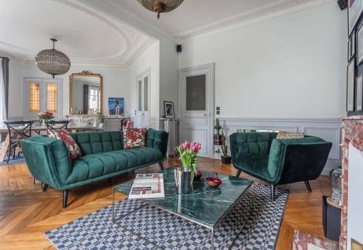 Haussmannian Luxury flat near Canal