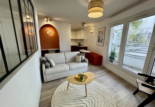 2-room apartment - terraces