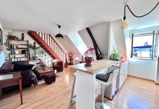 Charming duplex flat