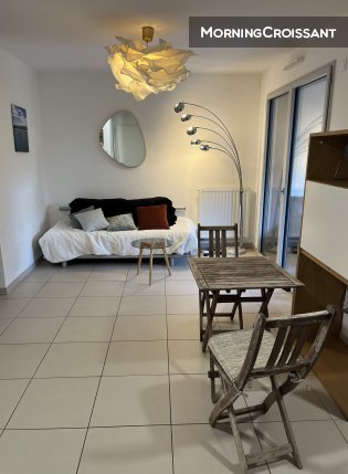Appart Borely Plage- private garden