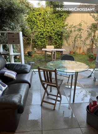 Appart Borely Plage- private garden
